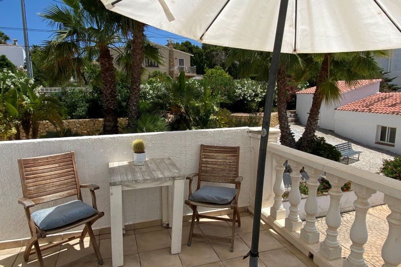 bed and breakfast calpe balkon apprtement 2