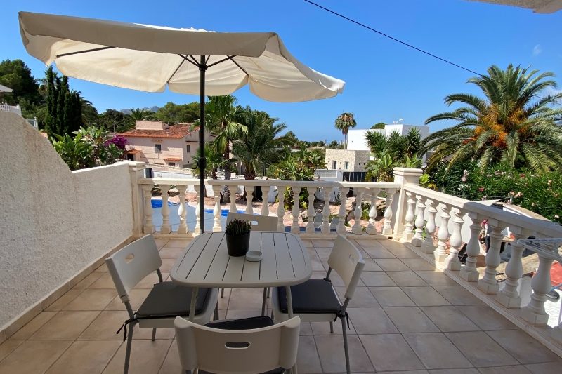 bed and breakfast calpe balkon
